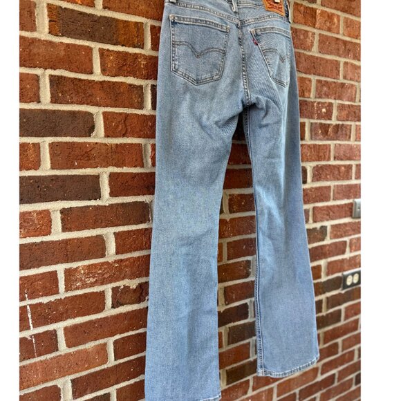 Levi’s Superlow Boot Distressed Jeans 27 - Picture 2 of 8